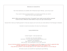 Tablet Screenshot of connectfree.co.uk